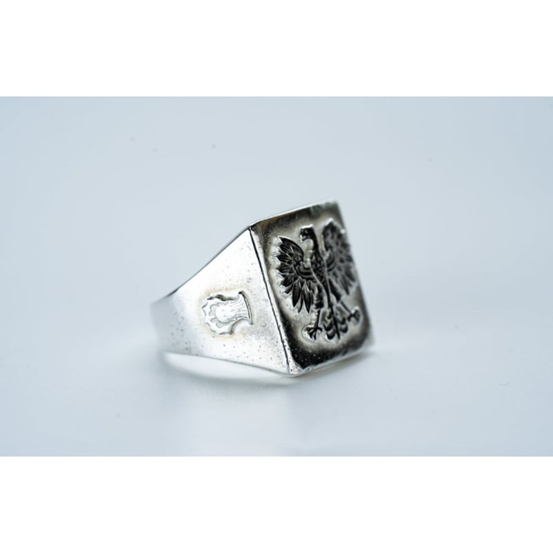 WAKAN SILVER SMITH : R-092 レクタングルシグネットリング WAKAN SILVER SMITH : R-092 レクタングルシグネットリング