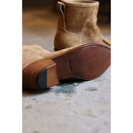 The Letters : WESTERN MOCCASIN BOOTS -KUDU SUEDE-