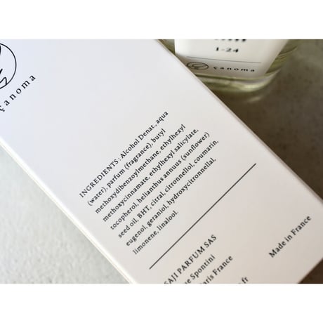 çanoma : 1‒24 ｜鈴虫（オードトワレ）30ml