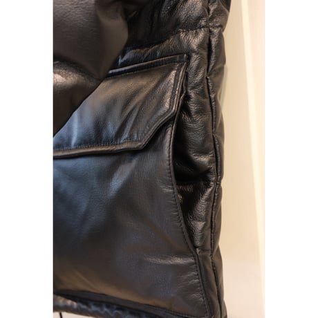【予約デポジット】KAMIYA : BD Exclusive Leather Down Jacket