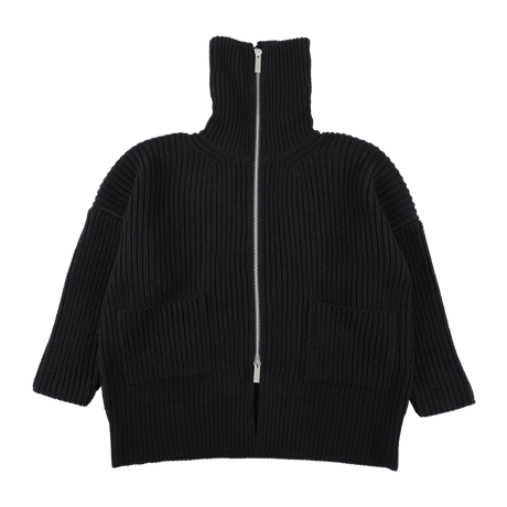 sulvam : Over zip knit