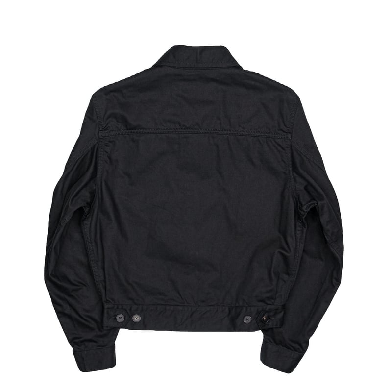 The Letters : WORKERS SHORT ZIP JACKET -COTTON