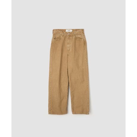 JOHN MASON SMITH / JANE SMITH : SULFUR DYE HEAVY DUCK CLOTH 5 POCKET PANTS