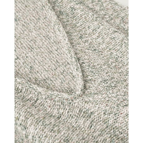 NAME. : SHIFTED MELANGE KNIT VEST : INSIDE OUT