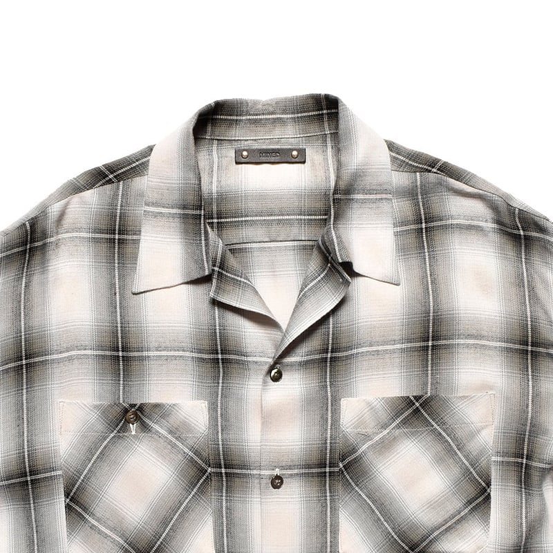 MINEDENIM : R.Ombre Open Collar SH | BIRTH DAY MINEDENIM : R.Ombre Open Collar SH | BIRTH DAY
