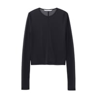 JOHN LAWRENCE SULLIVAN : SEE-THROUGH CREW NECK TOP
