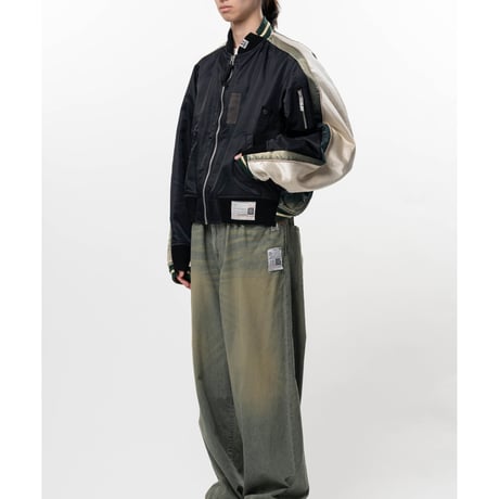 Maison MIHARA YASUHIRO : Front Back Combined Flight Jacket