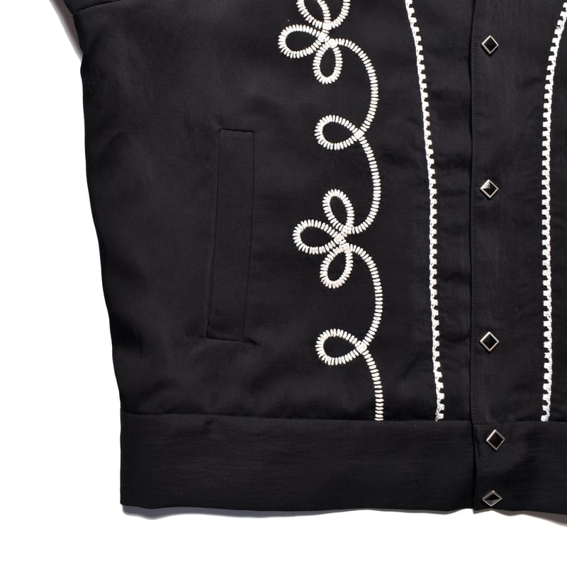ジャケット・アウター MINEDENIM ArabesqueEmbroideryWestern JKT MINEDENIM ArabesqueEmbroideryWestern JKT