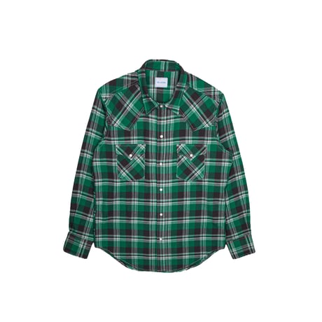 The Letters : WESTERN SHIRT -CHECK OPEN END YARN COTTON-