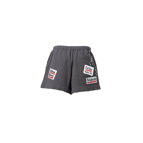 Maison MIHARA YASUHIRO : Embellished Sticker Sweat Shorts