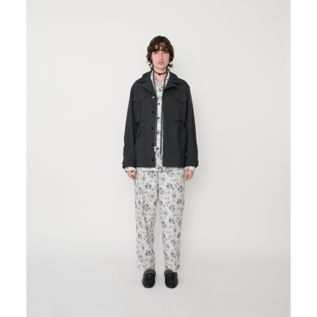 JOHN MASON SMITH / JANE SMITH : WASHABLE WOOL TROPICAL M-43 MILITARY JACKET
