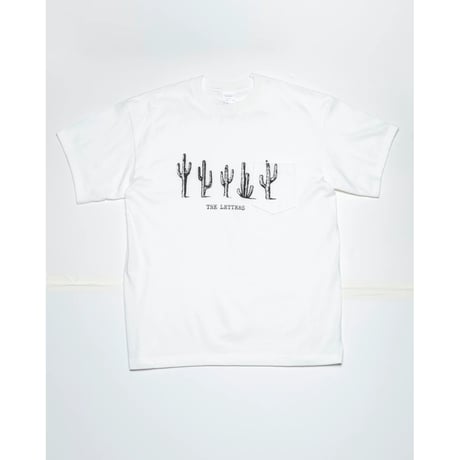 The Letters : CACTUS POCKET T-SHIRT - TANGUIS COTTON -