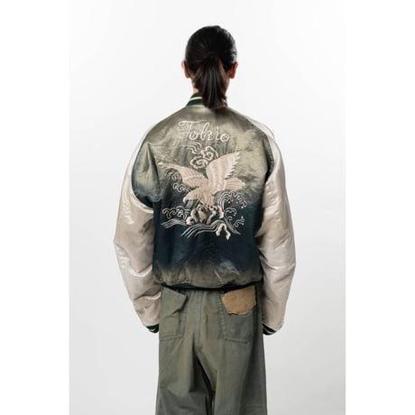Maison MIHARA YASUHIRO : Front Back Combined Flight Jacket