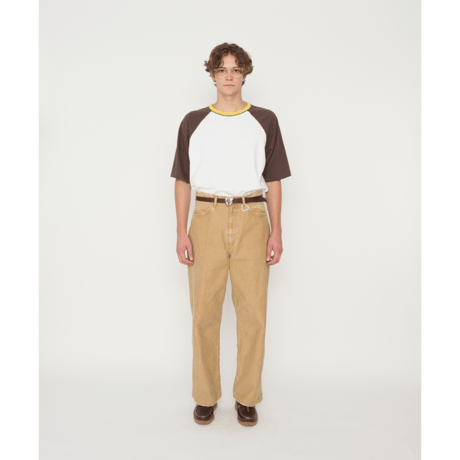 JOHN MASON SMITH / JANE SMITH : SULFUR DYE HEAVY DUCK CLOTH 5 POCKET PANTS