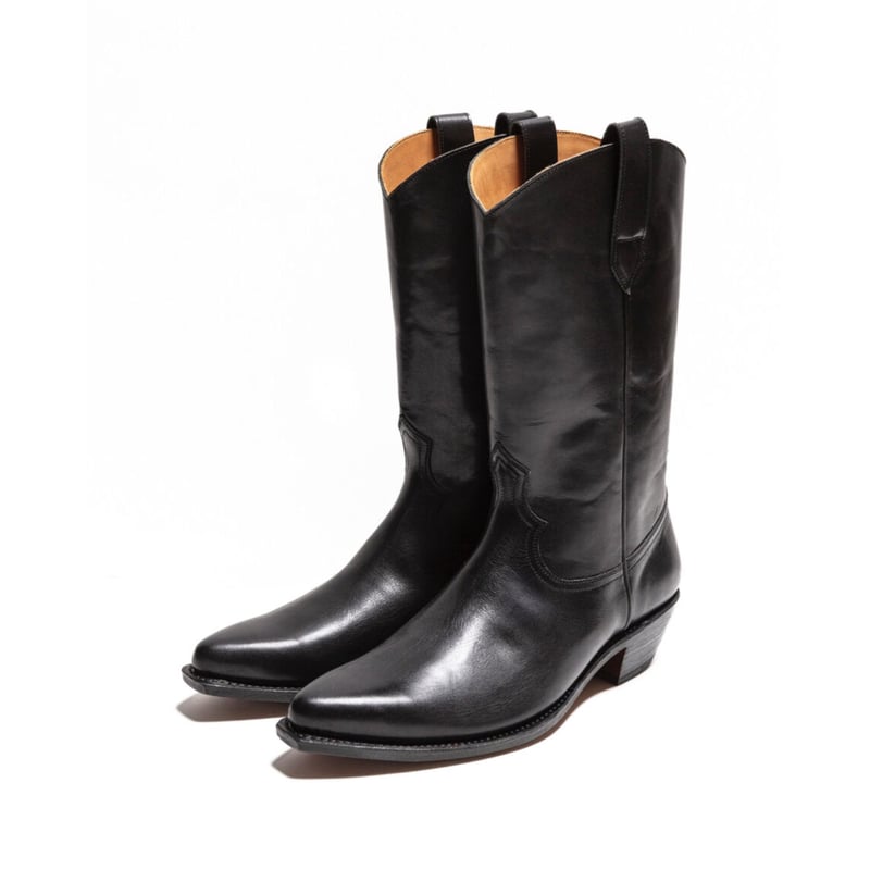 The Letters : WESTERN LONG BOOTS - COWHIDE - |