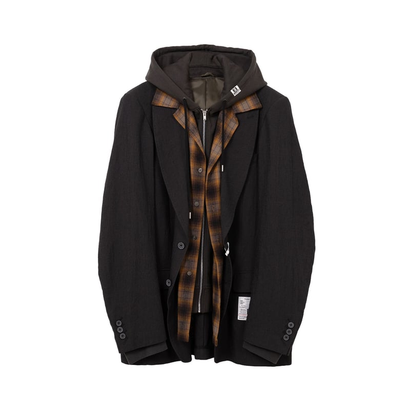 未使用Maison MIHARA YASUHIRO TRIPLE LAYERED メゾン ミハラヤスヒロ Maison MIHARA YASUHIRO Triple Layered