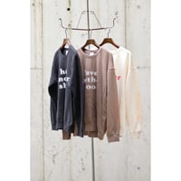 B.L.M.C. : "H.A.S" LIGHTWEIGHT SWEATSHIRT