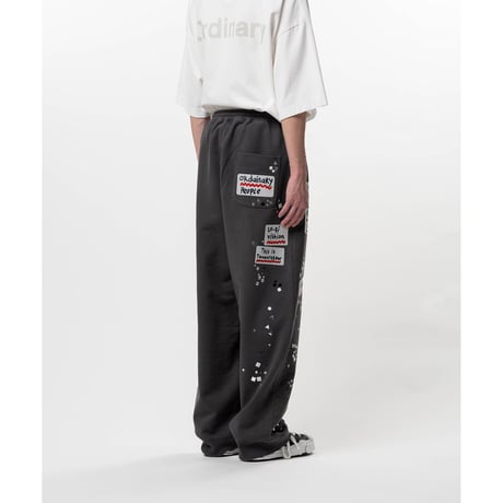 Maison MIHARA YASUHIRO : Embellished Sticker Sweat Pants