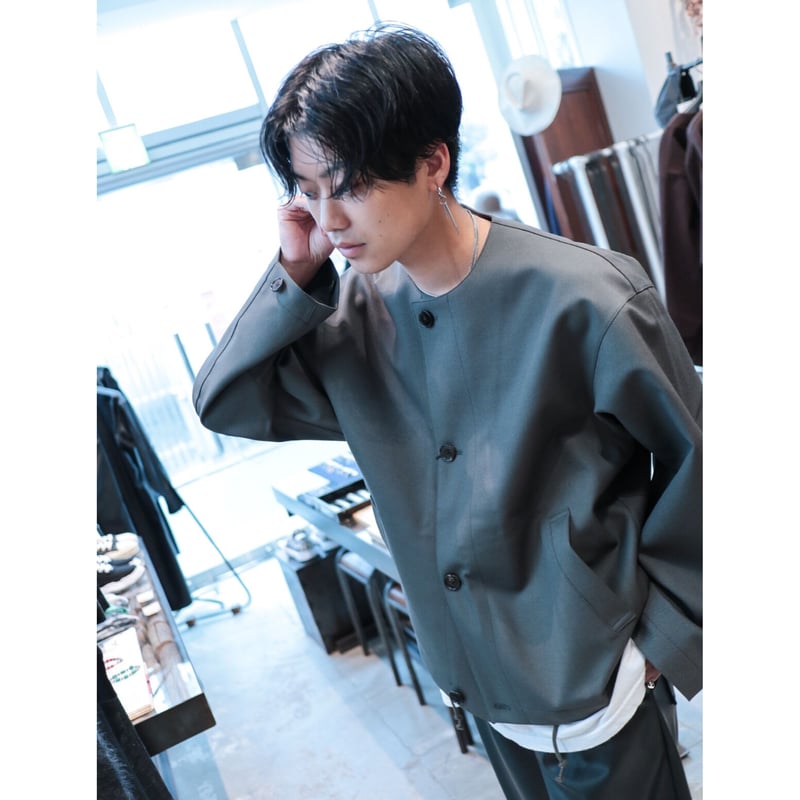 WELLDER:3Layer No Collar Blouson | BIRTH DAY