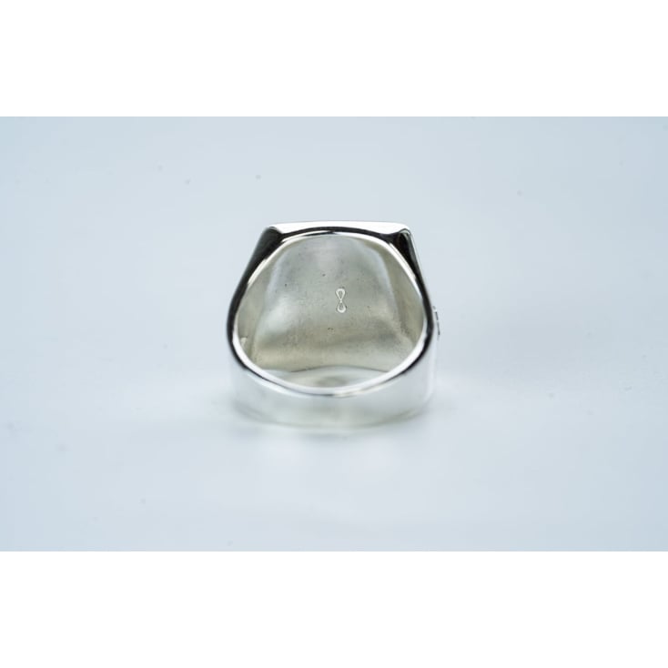 wakan silver smith シグネットリング WAKAN SILVER SMITH : R-092 レクタングルシグネットリング