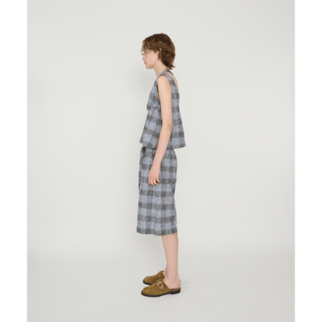 JANE SMITH : COTTON FLANNEL NEEDLE PUNCH 13 INCH SHORTS