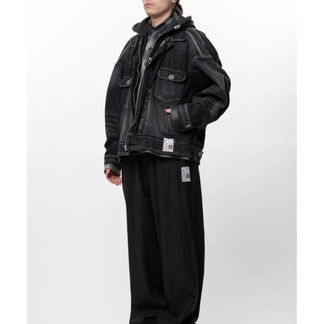 Maison MIHARA YASUHIRO : Triple Layered Denim Jacket