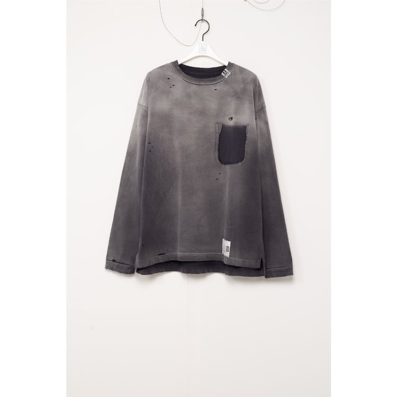 Maison MIHARA YASUHIRO : SUN FADED VELOUR LS TE