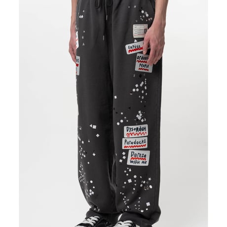 Maison MIHARA YASUHIRO : Embellished Sticker Sweat Pants