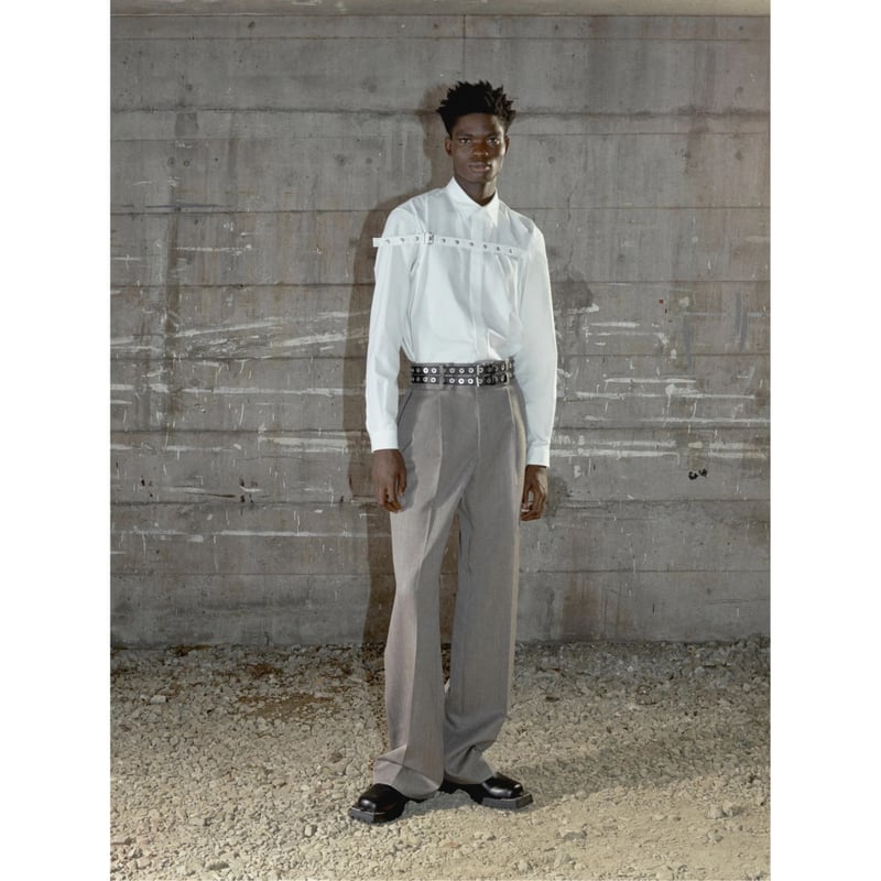 JOHN LAWRENCE SULLIVAN : WOOL GABARDINE DOUBLE