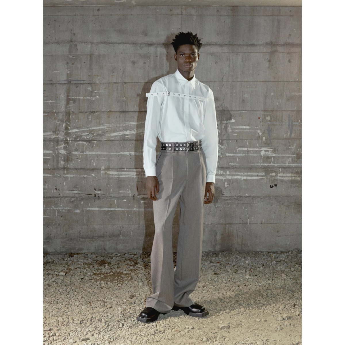 JOHN LAWRENCE SULLIVAN : WOOL GABARDINE DOUBLE