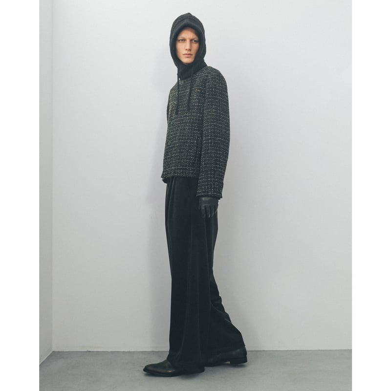 JUHA : FANCY TWEED NO-COLLAR JACKET | BIRTH DAY