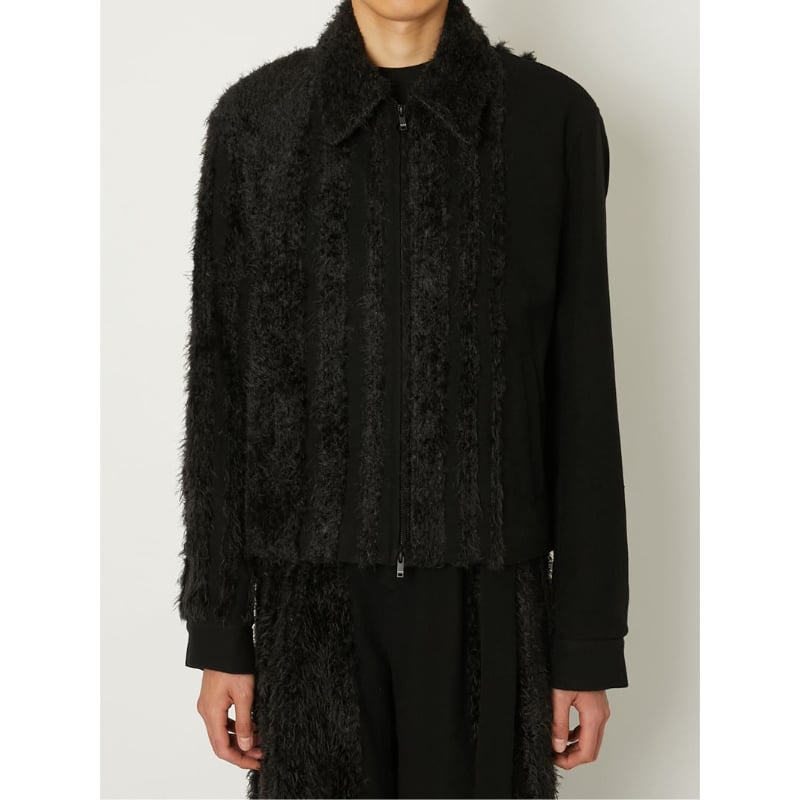 ジャケット・アウター tweed fur  jacket&pocket fur Tweed Fur Collar Jacket - Product Details