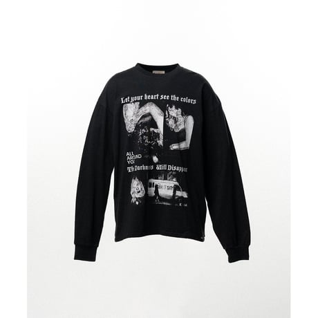 KAMIYA : “ALL AROUND YOU” L/S Tee T/C