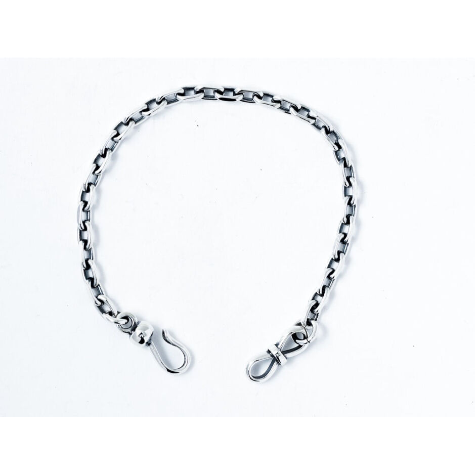 WAKAN SILVER SMITH : BN-062 Mebiusu hook bracel
