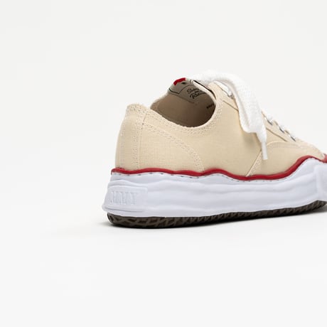 Maison MIHARA YASUHIRO : PETERSON OG SOLE CANVAS LOW NATURAL