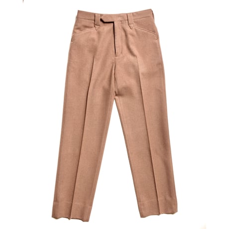 The Letters : WESTERN TROUSERS - WOOL OX MILD -