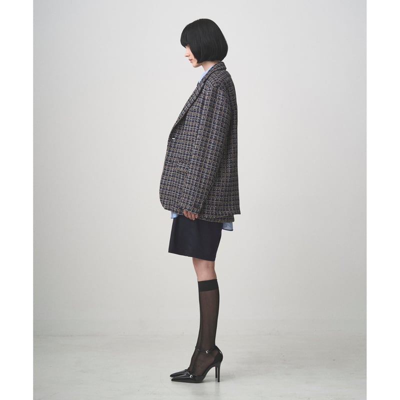 JUHA : SUMMER TWEED TAILORED JACKET | BIRTH DAY