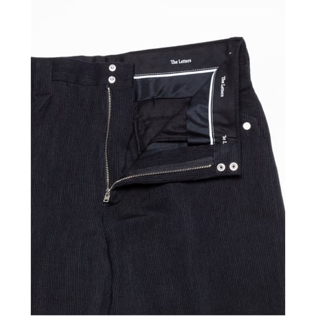 The Letters : WESTERN WIDE TROUSERS -WOOL RAMIE STRIPE-