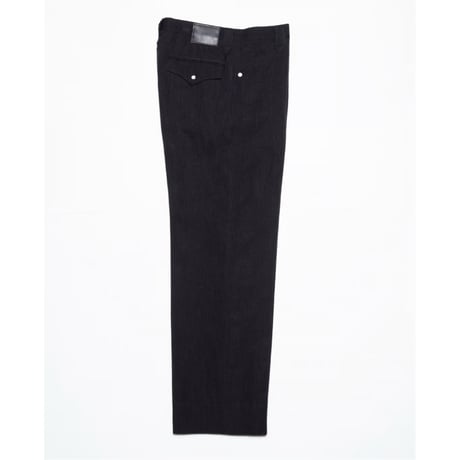 The Letters : WESTERN WIDE TROUSERS -WOOL RAMIE STRIPE-