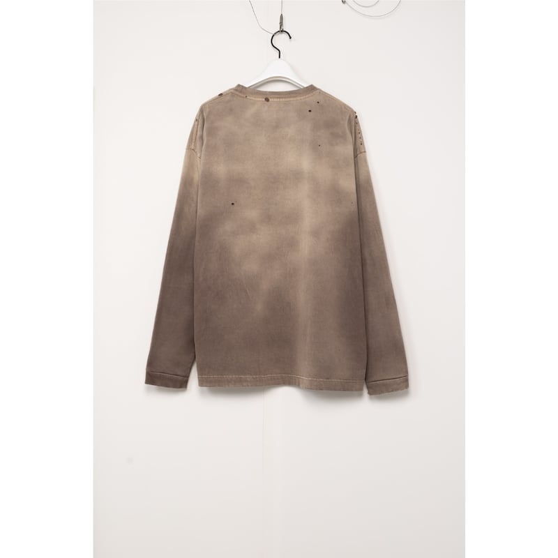 Maison MIHARA YASUHIRO : SUN FADED VELOUR LS TE
