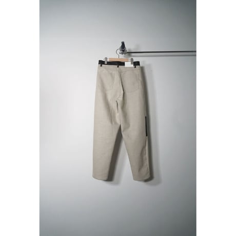 JOHN MASON SMITH : BAGGY TAPERD 5 POCKET PANTS