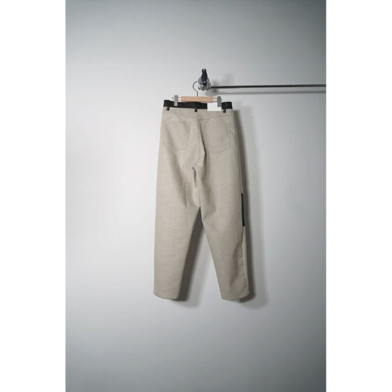 新品JOHN MASON SMITH サイドオープンパンツ　Ｓ JOHN MASON SMITH : BAGGY TAPERD 5 POCKET PANTS