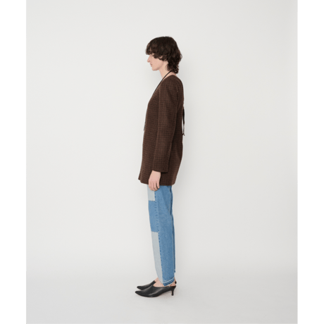 JOHN MASON SMIHT / JANE SMITH : 13oz INSIDE OUT DENIM 5POCKET PANTS