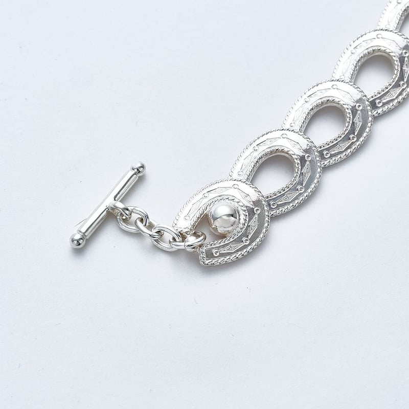 WAKAN SILVER SMITH : BN-095 Spirit Horse shoe B
