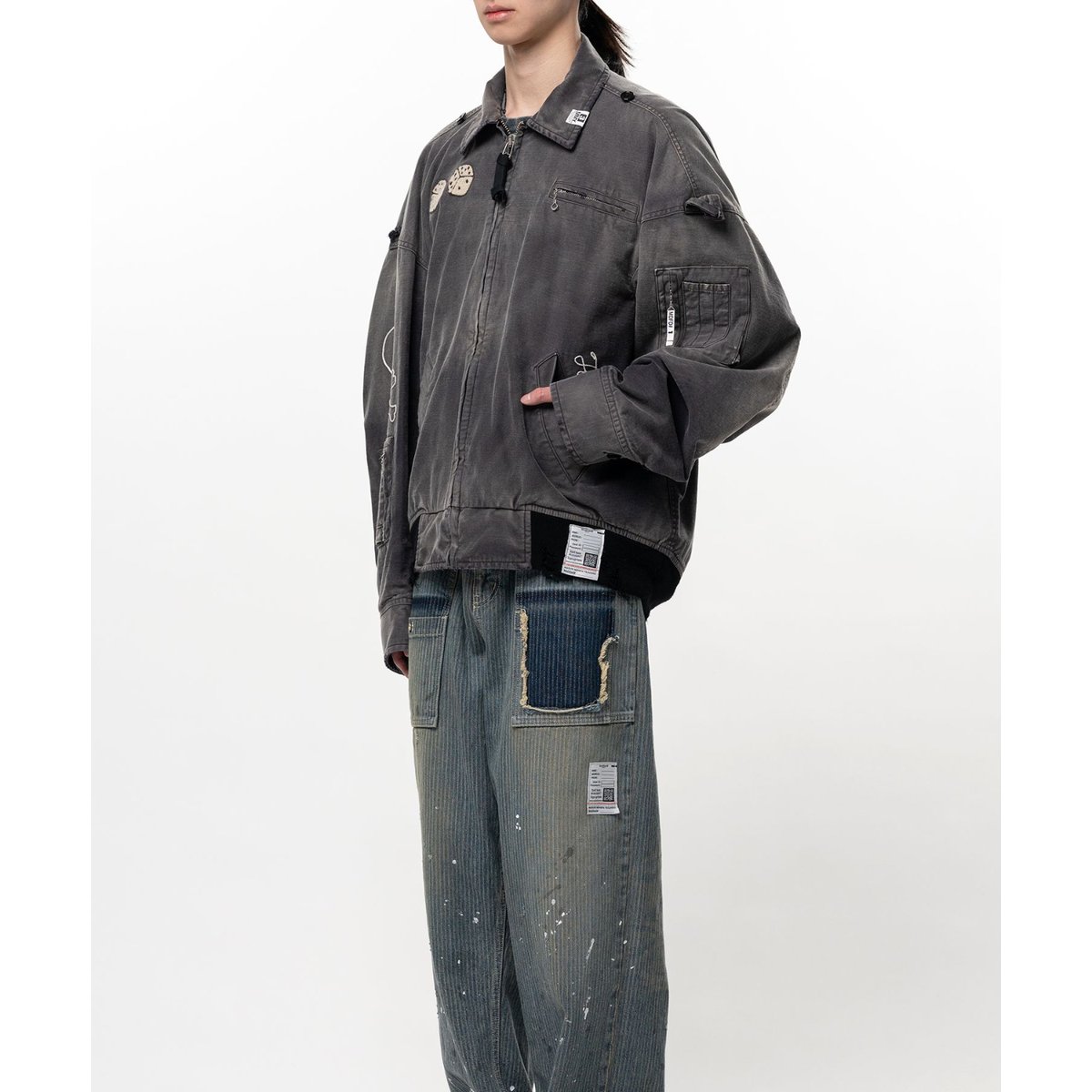 Maison MIHARA YASUHIRO : SUN FADED MILITARY JAC