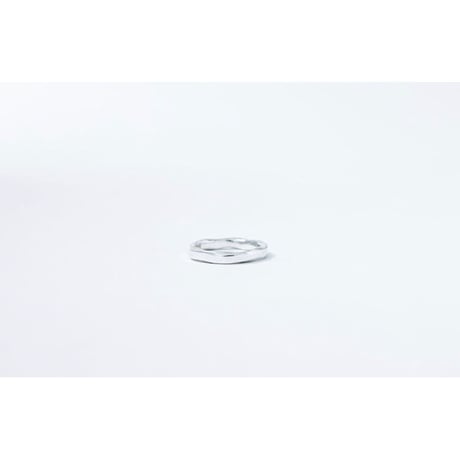 WAKAN SILVER SMITH :  R-066 Side twist ring (S)
