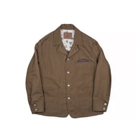 The Letters : WORKERS JACKET -WOOL LINEN TWILL-