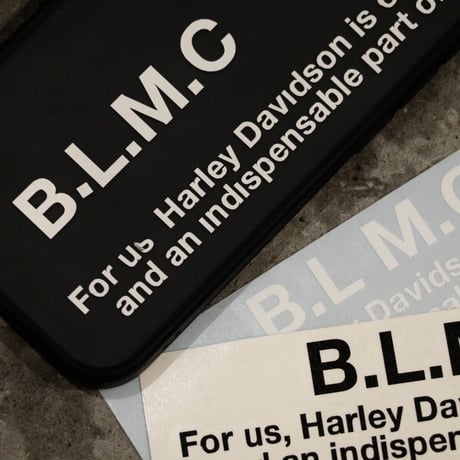 B.L.M.C : LOGO STICKER - CUTTING SHEET -
