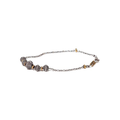 hobo :925 SILVER BEADS BRACELET with BRASS TAG﻿