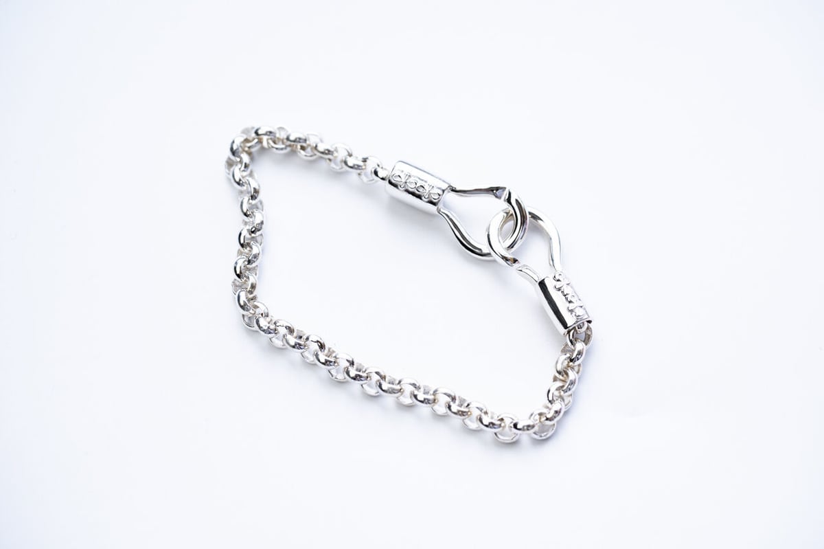 Wakan Silver Smith BN-054 チェーンブレスレット WAKAN SILVER SMITH : BN-054 Hook connect bracel